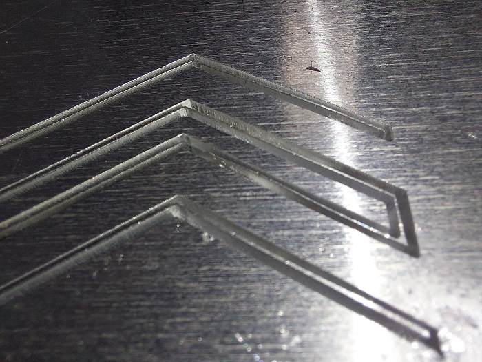 Лазерная резка алюминиевого листа пример фото 1