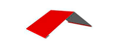 Планка конька плоского от завода СТиВ (доборные элементы кровли)
