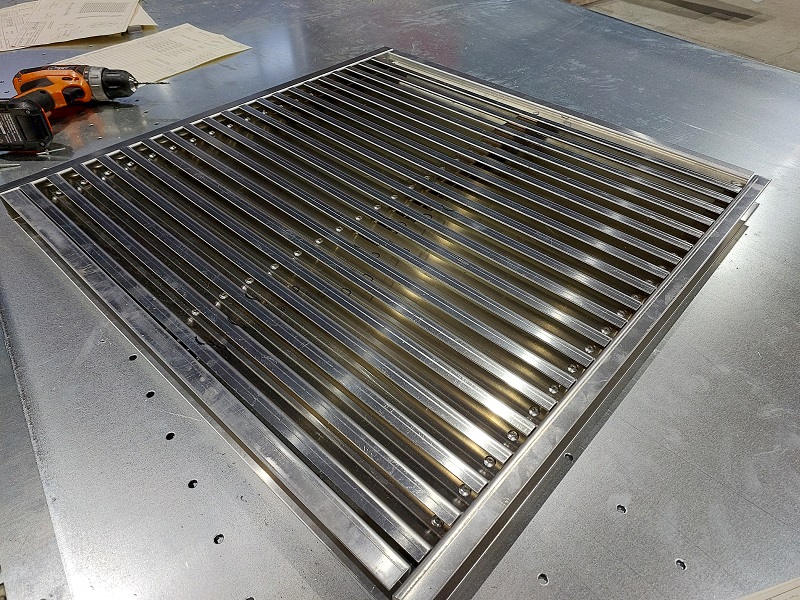 Вентиляционные решетки алюминиевые на заказ завод СТиВ