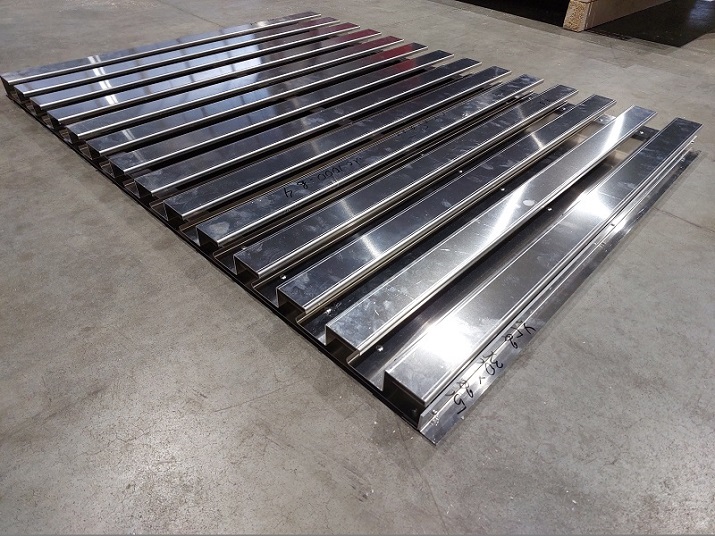 Вентиляционные решетки алюминиевые на заказ СТиВ пример
