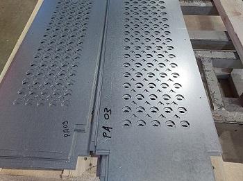 Перфорированные фасадные кассеты из листовой стали от завода СТиВ для ЖК Prime Park