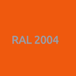 Металлический штакетник RAL 2004 Чистый оранжевый