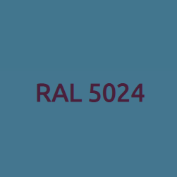 Металлический штакетник RAL 5024 Пастельно-голубой