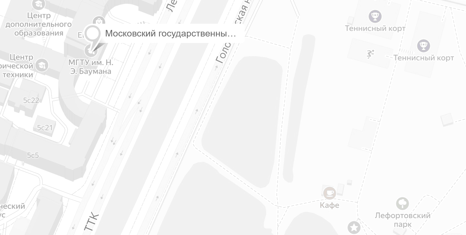 МГТУ ис Баумана на карте фон для портфолио сайта
